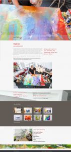 Website Atelier Morhardt-Homepage